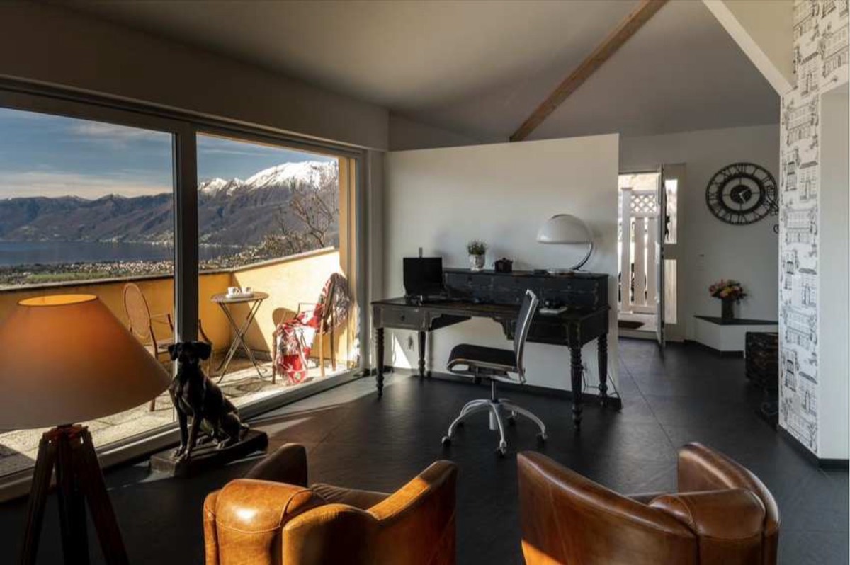 Homeoffice mit Seeblick